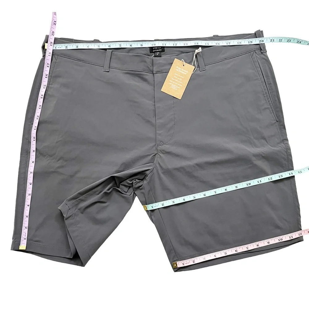 J. Crew Men’s Tech Shorts Gray 40 NWT